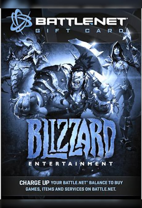 Blizzard Gift Card 100 BRL  - Battle.net Key  - For BRL Currency Only