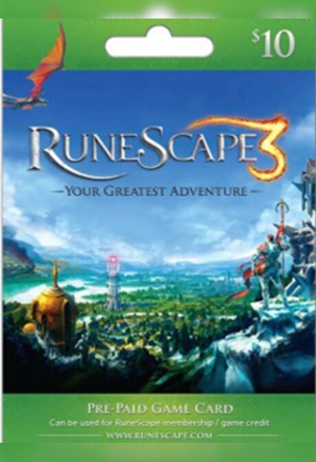 Jagex RuneScape Gift Card UNITED STATES 10 USD