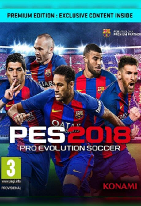 Pro Evolution Soccer 2018 Premium Edition Steam Key GLOBAL