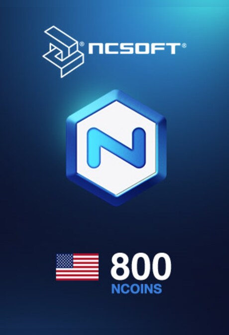 800 NCoins NCSoft NCSoft Key NORTH AMERICA