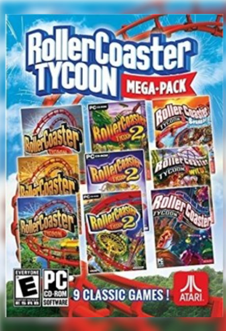 RollerCoaster Tycoon Mega Pack Steam Key GLOBAL
