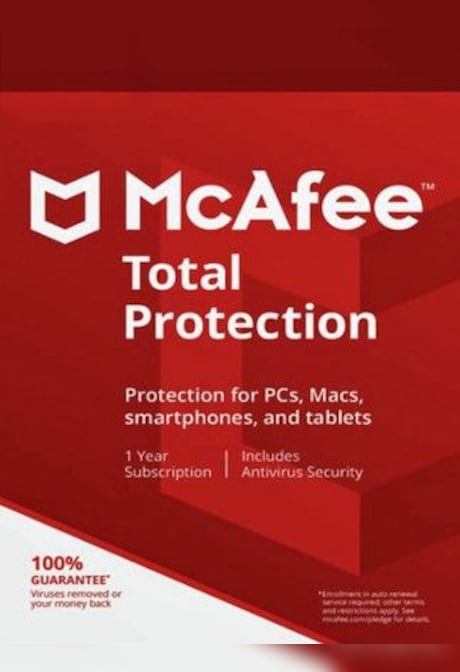 McAfee Total Protection Multidevice 3 Devices 1 Year Key UNITED STATES