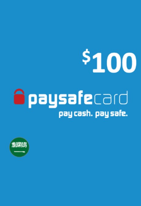 PaysafeCard 100 USD - Paysafecard Key - SAUDI ARABIA