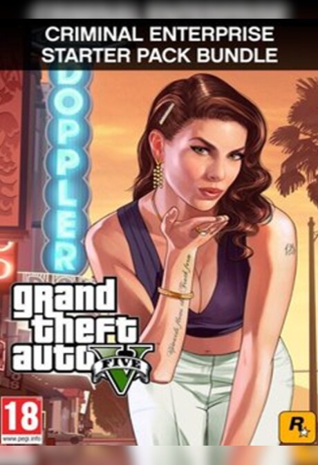 Grand Theft Auto V + Criminal Enterprise Starter Pack - Rockstar Key - GLOBAL