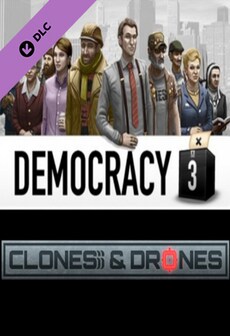 Democracy 3: Clones and Drones Steam Key GLOBAL
