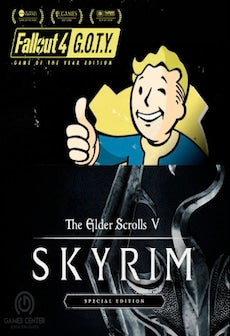 Skyrim Special Edition + Fallout 4 G.O.T.Y Bundle Steam Key PC GLOBAL