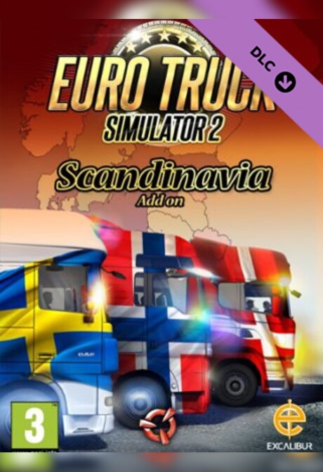 Euro Truck Simulator 2 - Scandinavia Steam Key CIS