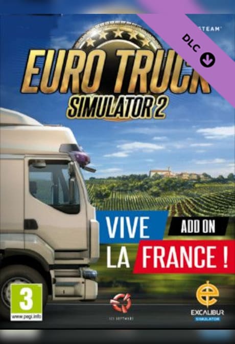 Euro Truck Simulator 2 - Vive la France! Steam Key LATAM