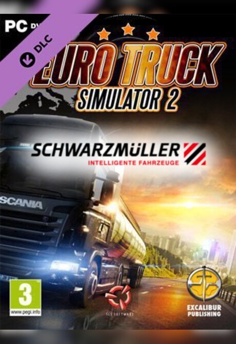 Euro Truck Simulator 2 - Schwarzmüller Trailer Pack Steam Gift GLOBAL