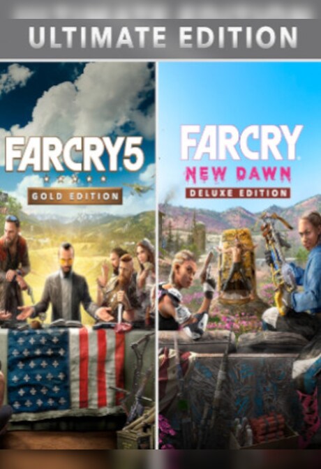 FAR CRY 5 GOLD EDITION + FAR CRY NEW DAWN DELUXE EDITION BUNDLE Xbox Live Key ARGENTINA