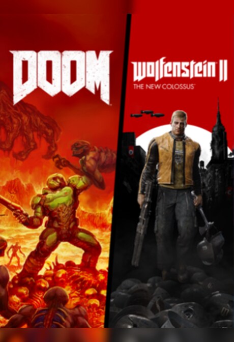 DOOM AND WOLFENSTEIN II BUNDLE Steam Key GLOBAL