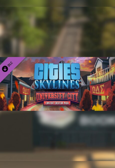 Cities: Skylines - Content Creator Pack: University City Steam Key GLOBAL