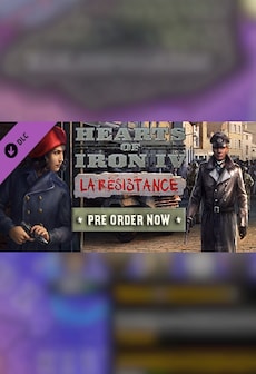 Hearts of Iron IV: La Résistance Standard Edition - Steam - Key CIS
