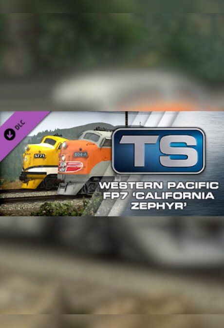 Train Simulator: Western Pacific FP7 ‘California Zephyr’ Loco Add-On - Steam - Key GLOBAL