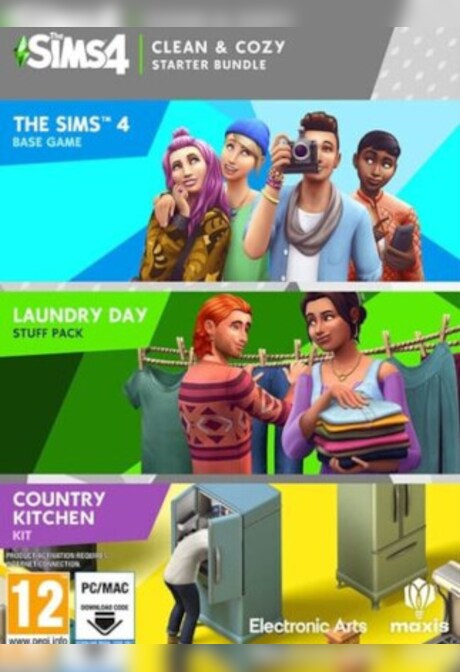 The Sims 4: Clean & Cozy Starter Bundle (PC) - EA App Key - GLOBAL