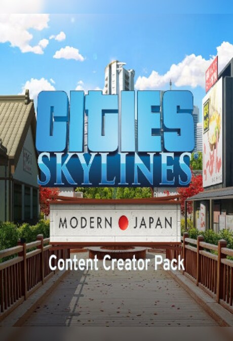 Cities: Skylines - Content Creator Pack: Modern Japan (PC) - Steam Key - GLOBAL