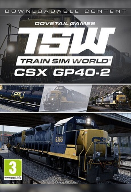 Train Sim World: CSX GP40-2 Loco Add-On (PC) - Steam Key - GLOBAL