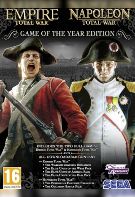 Empire and Napoleon: Total War GOTY (PC) - Steam Key - GLOBAL