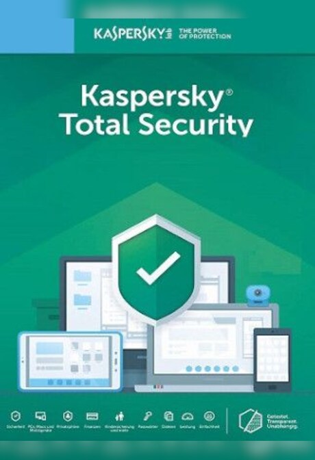 Kaspersky Total Security 2021 (PC, Android, Mac, iOS) (1 Device, 6 Months)  - Kaspersky Key - GLOBAL