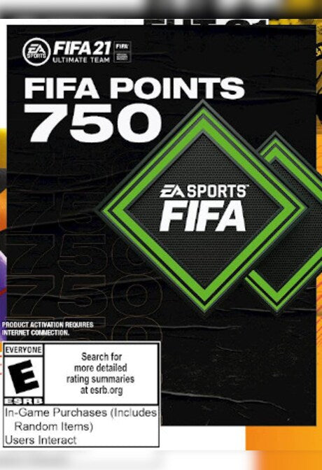 Fifa 21 Ultimate Team 750 FUT Points - Xbox Live Key - GLOBAL