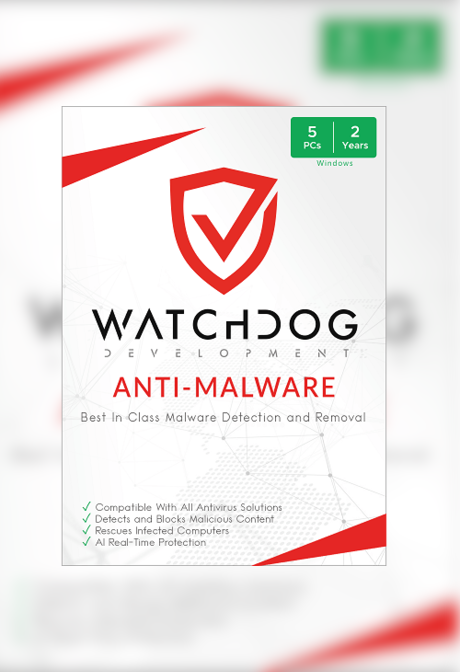 Watchdog Anti-Malware 5 PC 2 Years - Key - GLOBAL