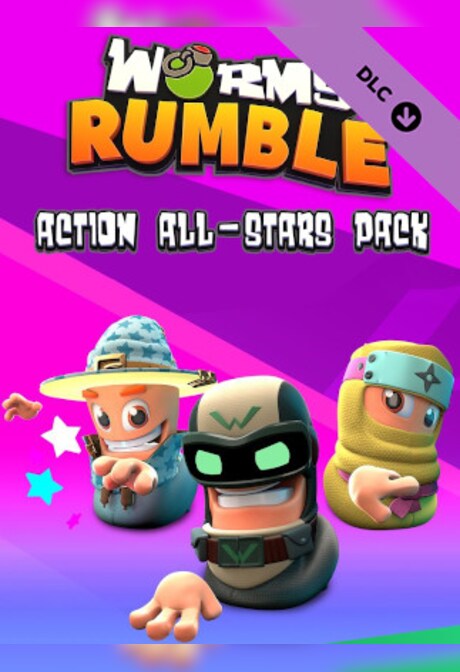 Worms Rumble - Action All-Stars Pack (PC) - Steam Key - GLOBAL