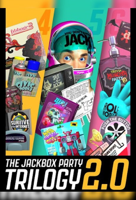 The Jackbox Party Trilogy 2.0 (PC) - Steam Key - GLOBAL