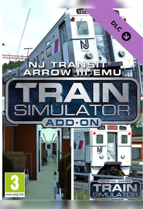Train Simulator: NJ TRANSIT® Arrow III EMU Add-On (PC) - Steam Gift - GLOBAL
