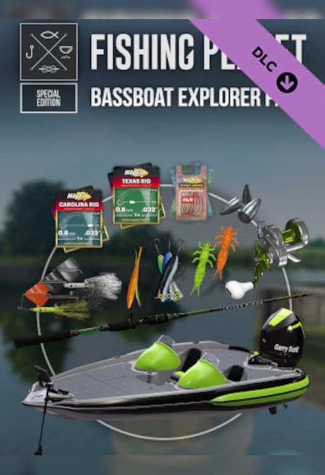 Fishing Planet: Bassboat Explorer Pack (PC) - Steam Gift - GLOBAL