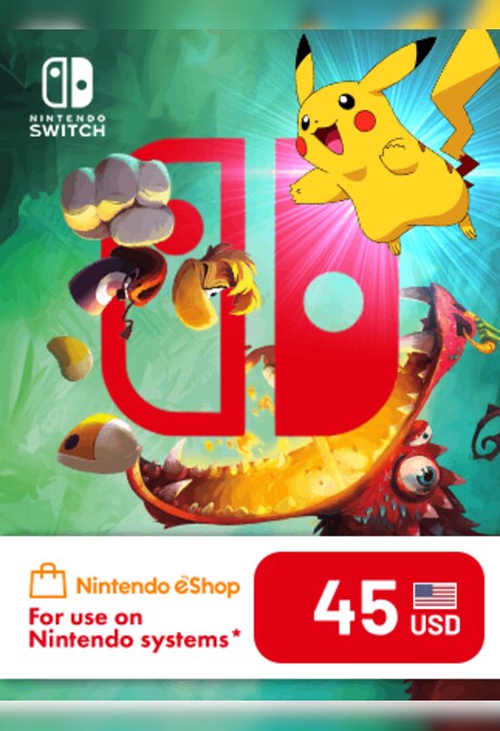 Nintendo eShop Card 45 USD - Nintendo eShop Key - NORTH AMERICA