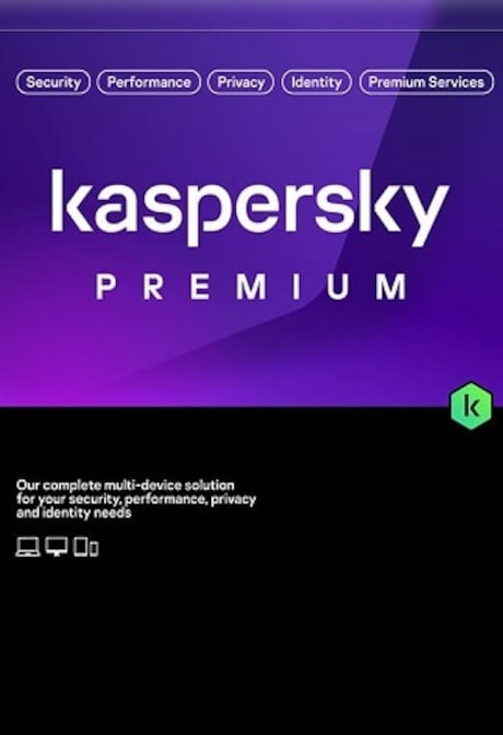 Kaspersky Premium 2024  (1 Device , 2 Years) - Kaspersky Key - EUROPE