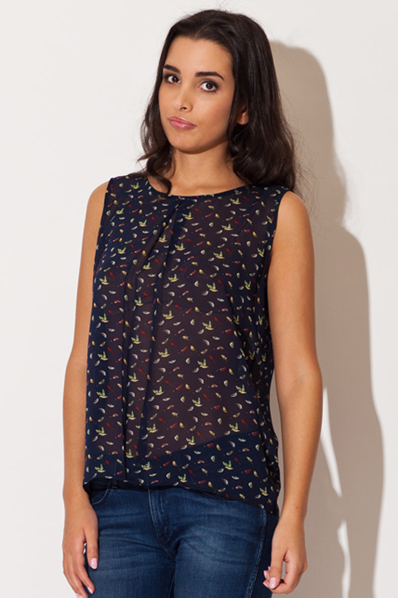 Blouse femme Katrus Chemisier Chemisier — bleu