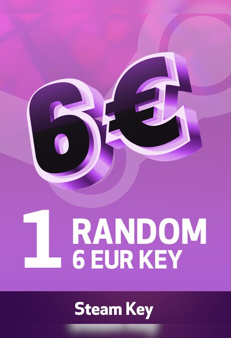 6 EUR Random 1 Key - Steam Key - GLOBAL