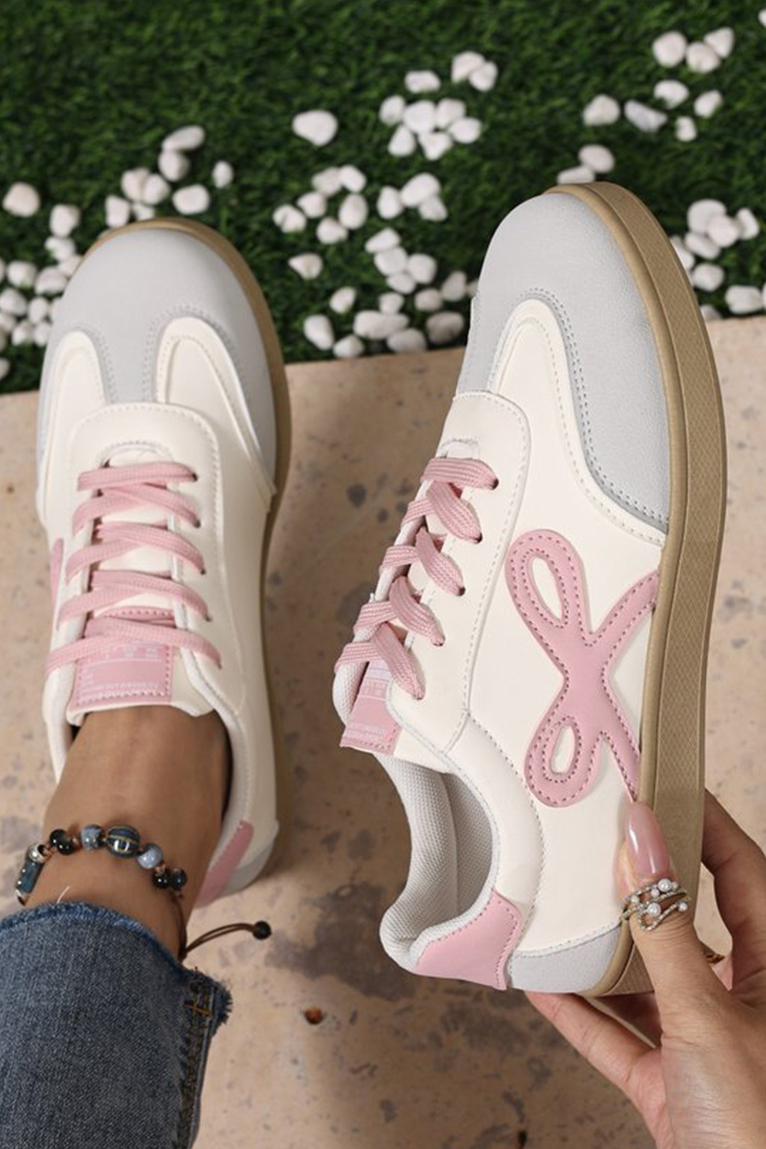 Pièce mode femme colorblock — rose