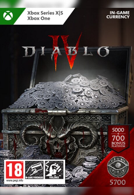 Diablo IV 5700 Platinum (Xbox One, Series X/S) - Xbox Live Key - GLOBAL
