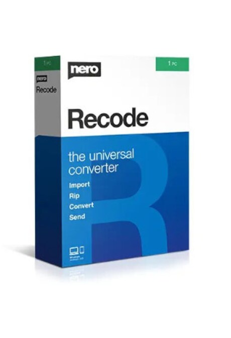 Nero Recode (1 PC, 1 Year) - Nero Key - GLOBAL