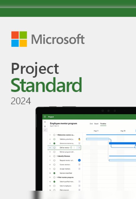 Microsoft Project 2024 | Standard (PC) - Microsoft Key - GLOBAL