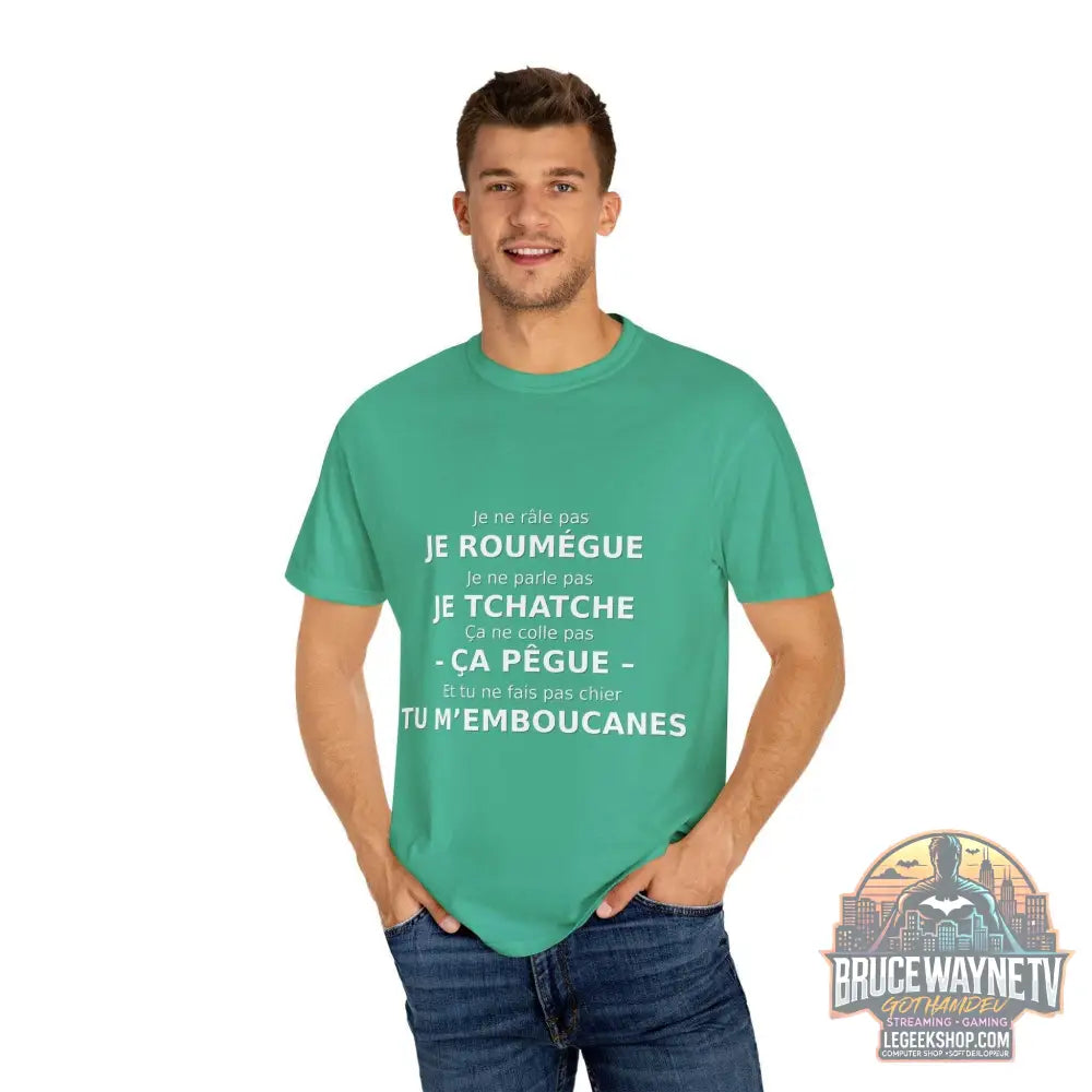 🎮 T-shirt Unisexe Citations Humoristiques Françaises 🎮 - Legeekshop