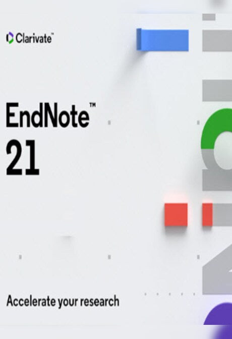 EndNote 21 (PC) (1 Device, Lifetime)  - EndNote Key - GLOBAL