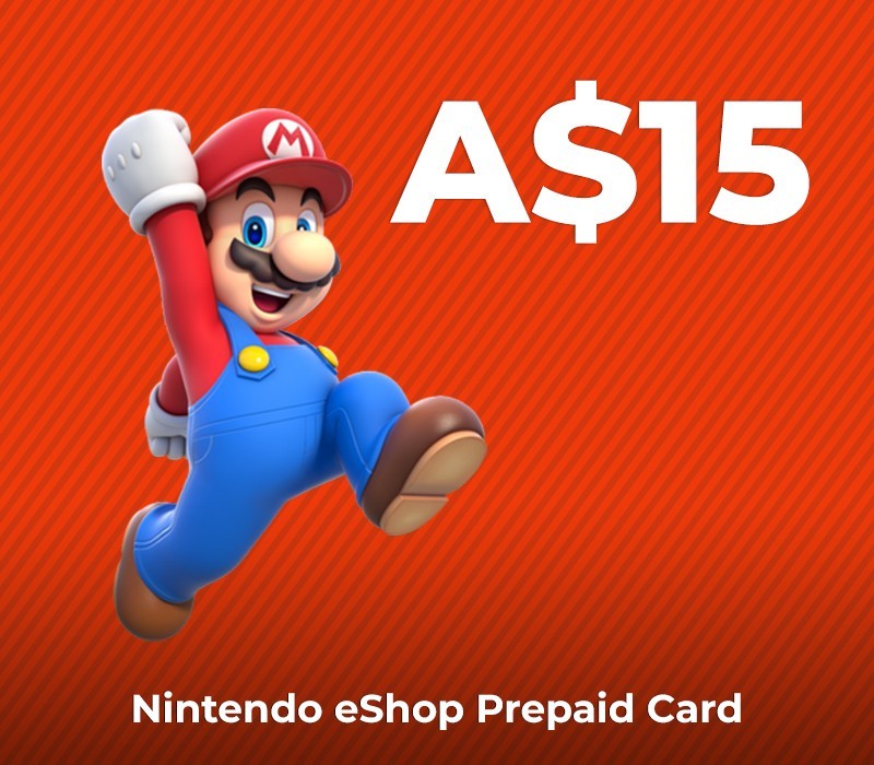 Nintendo eShop Prepaid Card AUD 15 Key AU