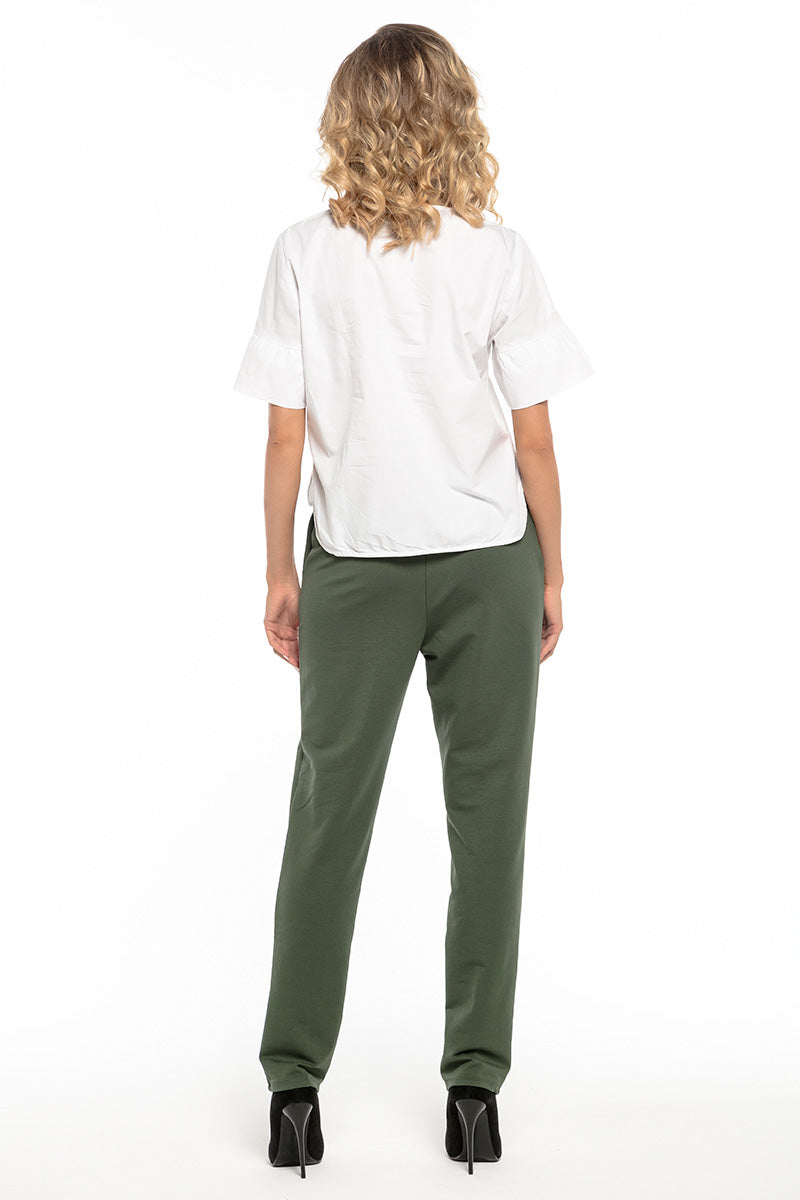 Chaussures à talons femme Tessita Pantalon Pantalon — vert