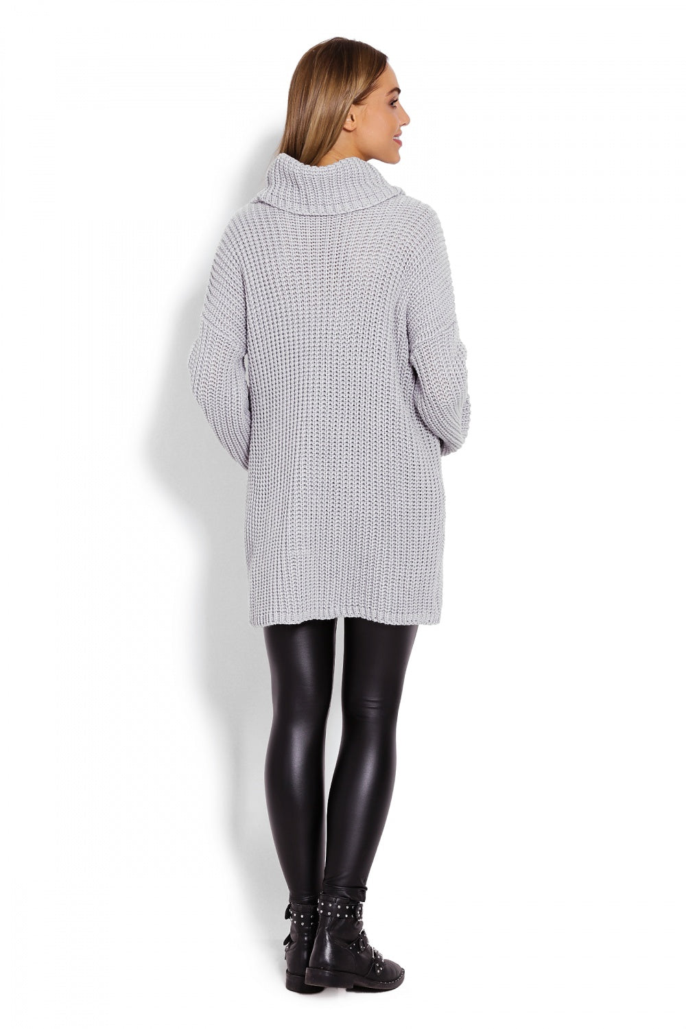Chandail grossesse femme PeeKaBoo — gris
