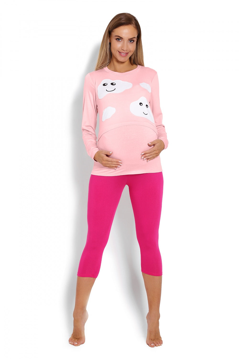 Pyjama femme PeeKaBoo De Grossesse De — rosé