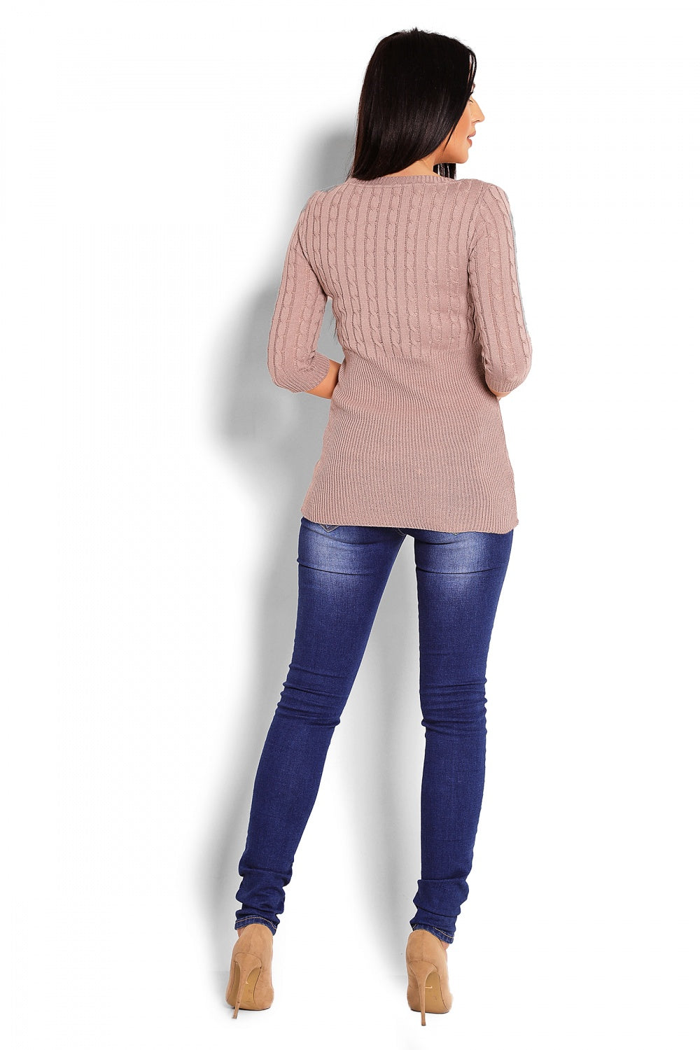 Pull femme PeeKaBoo Chandail Chandail — beige