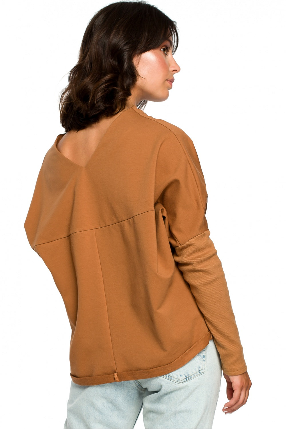 T-shirt femme BeWear Sweatshirt Sweatshirt — brun