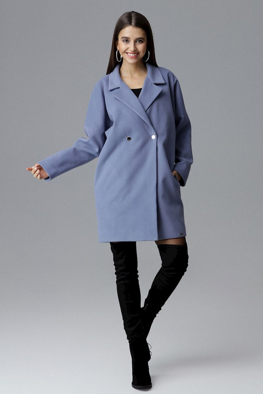 Manteau femme Figl — bleu
