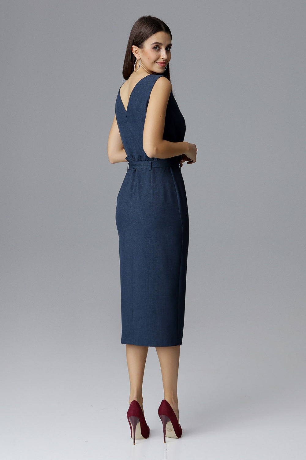 Robe femme Figl De Cocktail De — bleu marine