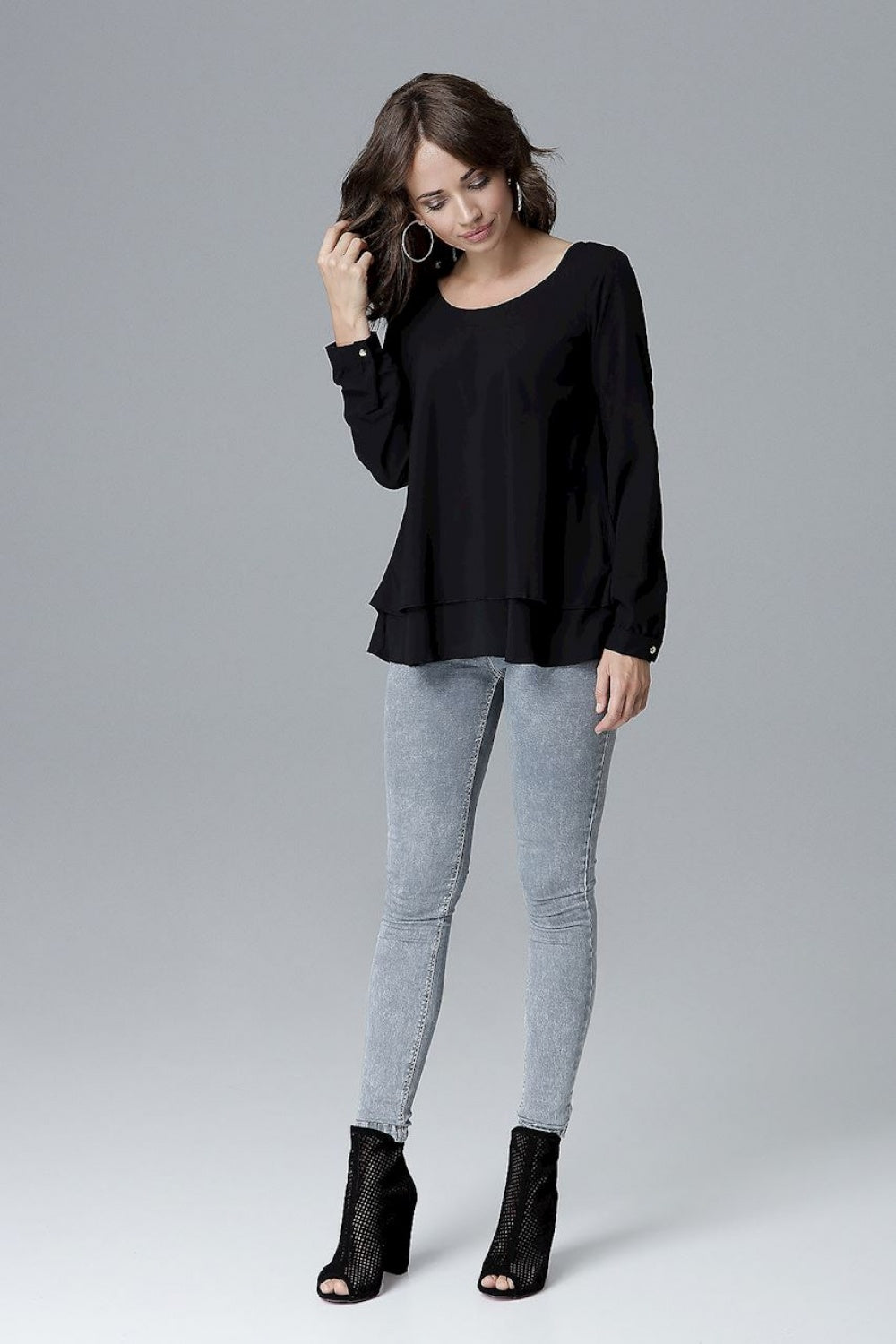 Blouse femme Lenitif Chemisier Chemisier — noir