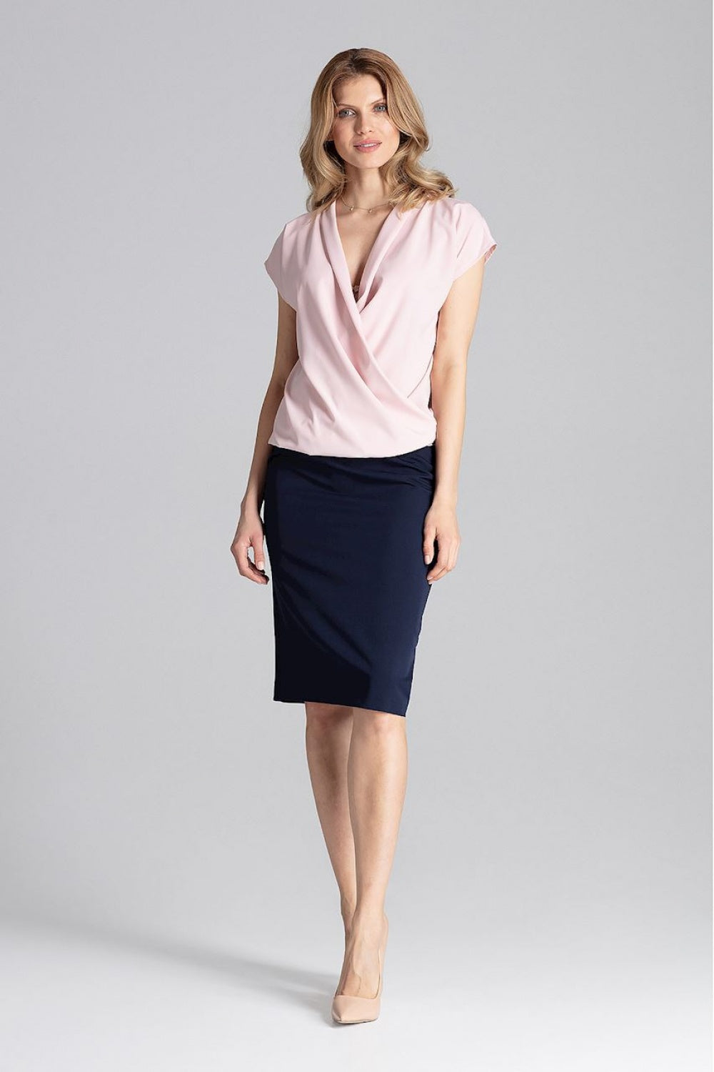 Blouse femme Figl Chemisier Chemisier — rosé