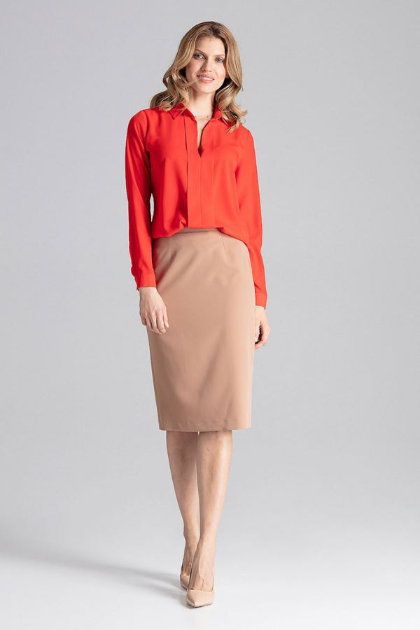 Blouse femme Figl Chemisier Chemisier — rouge